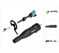 Makita DUX 60 Z Akku Multifunktionsantrieb 36 V ( 2x 18 V ) Brushless + UB 401 MP Gebläse Aufsatz 65,3 m/s ( 191P72-3 ) - sans batterie, sans chargeur