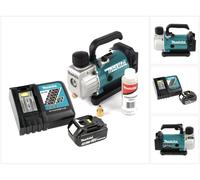 Makita DVP 180 RF1 Pompe à vide sans fil 18 V + 1x Batterie BL 1830 3,0 Ah + Chargeur DC 18 RC