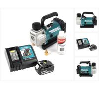 Makita DVP 180 RT1 Pompe à vide sans fil 18 V + 1x Batterie BL 1850 5,0 Ah + Chargeur DC 18 RC