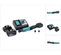 Makita DWR 180 RF Visseuse à cliquet sans fil 18 V 47,5 Nm 1/4'' 3/8'' + 2x batterie 3,0 Ah + chargeur