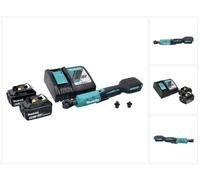 Makita DWR 180 RG Visseuse à cliquet sans fil 18 V 47,5 Nm 1/4'' 3/8'' + 2x batterie 6,0 Ah + chargeur