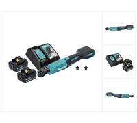 Makita DWR 180 RM Visseuse à cliquet sans fil 18 V 47,5 Nm 1/4'' 3/8'' + 2x batterie 4,0 Ah + chargeur