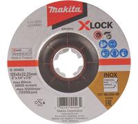 Makita E-00402 X-LOCK Meule 125x6x22,23mm INOX