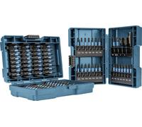 Makita Jeu d'embouts E-03109 90 pièces Impact Black S2 25/50 mm avec porte-embout 1/4