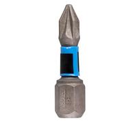 Makita Embout de vissage Pozidriv PZ1 25 mm E-03165 Premier Torsion Control – 2 pièces