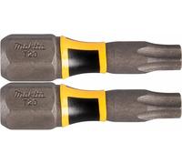 Makita E-03218 Embouts Impact Premier 25 mm TORX (T), Hexa 1/4''