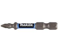 Makita E-03296 Embouts Impact Premier 50 mm POZIDRIV (PZ), Hexa 1/4''