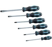 Jeu de 6 tournevis SL & PZ - MAKITA E-10512