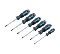 Makita E-10528 Jeu de tournevis 6 pièces SL4 / SL5,5 / PH1 / PH2 / PZ1 / PZ2