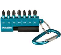 Makita E-11994 Jeu de vis a choc 1/4" Impact Black, 8 Qté
