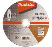 Makita E-13758 Disques a tronçonner 180x1,6x22mm Inox