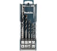 Makita E-14255 carbure de tungstène Jeu de forets polyvalents 5 pièces 4 mm, 5 mm, 6 mm, 8 mm, 10 mm mandrin à serrage rapide 1 set