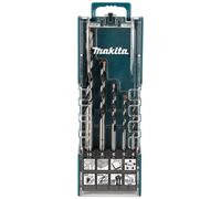 Makita E-14255 Jeu de forets polyvalents 5 pieces 4 mm, 5 mm, 6 mm, 8 mm, 10 mm mandrin