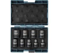 Coffret de 9 douilles 1/2" 8 à 24mm IMPACT BLACK MAKITA