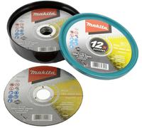 Lot de 12 disques à tronçonner métal et inox MAKITA E-17120-12 125x1MM