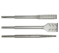 Coffret de 3 burins premium MAKITA à emmanchement SDS-Plus E-20220