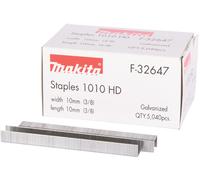 Boîte de 5000 Agrafes MAKITA F-32647 10,6 x 10 mm pour agrafeuse à batterie