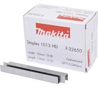Makita Agrafes pour agrafeuse à batterie F-32650 10 x 13 mm boîte de 5040