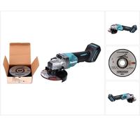 Makita GA 016 GZ Meuleuse d'angle sans fil 40 V max. 125 mm Brushless XGT Solo + Toolbrothers MANTIS Set de disques à tronçonner - sans batterie, sans chargeur