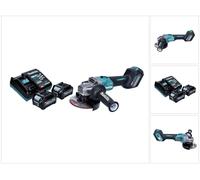 Makita GA 023 GD2 Meuleuse d'angle sans fil 40 V max. 125 mm Brushless XGT + 2x batterie 2,5 Ah + chargeur