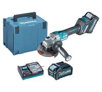 Makita Meuleuse d'angle GA023GM201 125 mm XGT 40 V Li-ion avec régulation 2 batteries 4,0 Ah