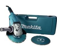 Makita GA9020RFK3 - Meuleuses D'angle - 2 Disques Diamant Dans Coffret - Softstart - 2200W - 230 Mm - Softstart