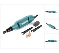 Makita GD0603 Meuleuse droite 6 mm 240 watts avec accessoires 2 meules sur tige