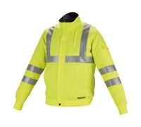 Makita Gilet de protection pour batterie Makita, jaune, taille L (DFJ214ZL) Quantité:1