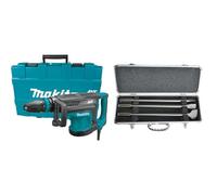 Makita HM 1213C Burineur SDS-Max 1510 W & D-40543 SDS-MAX Coffret comprenant 3 ciseaux pour perceuse Longueur 400 mm