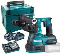 Makita HR003GM201 Marteau Sans fil Combiné SDS-Plus, Li-ion ( 2x4,0Ah/ 40V)