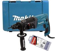 Makita HR2470X16 Marteau combiné avec accessoires