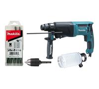 Perforateur SDS-Plus 800 W - MAKITA - accessoires - coffret - HR2600X9