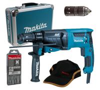 Makita HR2631FT13 - Perceuse à percussion - 800 W - SDS-plus - 2.4 Joules