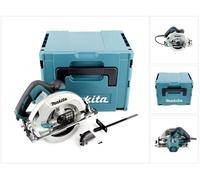 Makita HS 7601 J 1200 W Scie circulaire + Coffret Makpac + Lame de scie 190 mm MForce