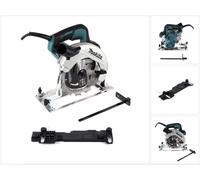 Makita HS 7611 1600 W Scie circulaire portable 190 mm + 1x Lame de scie carbure + 1x Adaptateur de rail de guidage Makita C