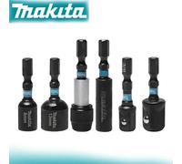 Makita Impact - jeu d'embouts à manchon magnétique série noire, douille 6mm/8mm/10mm/13mm, Extension de tige hexagonale, porte-embout à changement rapide E-08838 1 pièce