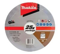 Makita - Jeu de disques à tronçonner pour acier inoxydable 230x22,23 mm, 25 pcs E-03006-25