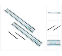 Makita Jeu de rails de guidage 1400mm + 2x Connecteurs de rail de guidage