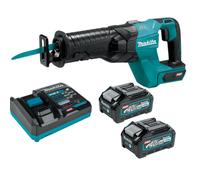 Makita JR001GM201 40V Max XGT Kit de scie alternative 2x batteries 4.0Ah