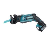Makita JR103DSMJ - 10,8V Li-ion - Scie Sabre Sans-fil - 2 Batteries 4,0 Ah - Coulissante - MAKPAC - Changement Rapide