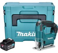 Makita JV 101 DM1J Scie sauteuse sans fil 12 V max. 65 mm + 1x batterie 4,0 Ah + Makpac - sans chargeur