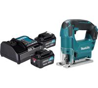 Makita JV 101 DSM Scie sauteuse sans fil 12 V max. 65 mm + 2x batterie 4,0 Ah + chargeur