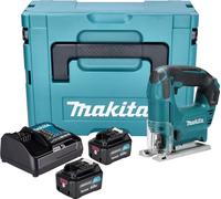 Makita JV 101 DSMJ Scie sauteuse sans fil 12 V max. 65 mm + 2x batterie 4,0 Ah + chargeur + Makpac