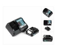 Makita Kit Batterie 12V BL1021B et Chargeur DC10WD