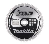 Lames carbure "EFFICUT" pour bois, pour scies radiales à batterie MAKITA