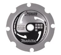 Makita Lame de scie circulaire, spéciale, PCD PCD - 165 x 20 mm - 4 dents - Plaques en fibrociment