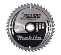 Lames Carbure "Specialized" pour Bois, pour scies circulaires à batterie MAKITA