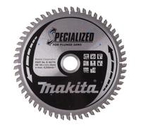 Lame carbure “Specialized” aluminium MAKITA B-56714 pour scies plongeantes à batterie
