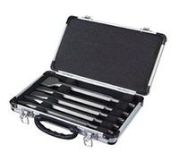 Makita Coffret 5 pièces D-42379 SDS-Plus (2 pointes, 2 burins, 1 burin large)
