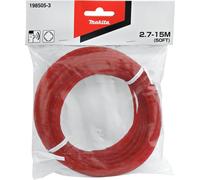 Makita Mähfaden Nylon 2,7 mm x 15 m rot